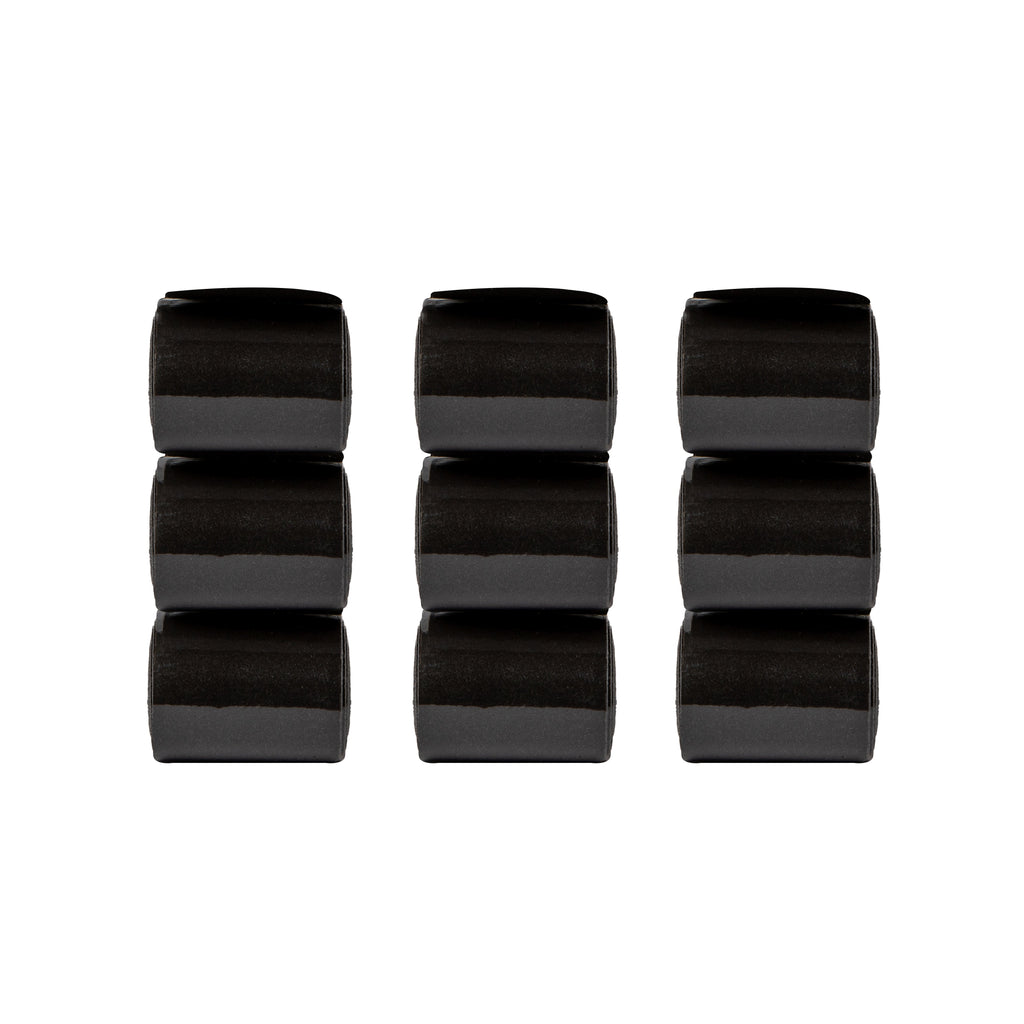 VirtuFit Pro Padel Overgrip - Black - 9 Pieces