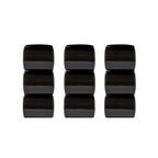 VirtuFit Pro Padel Overgrip - Black - 9 Pieces
