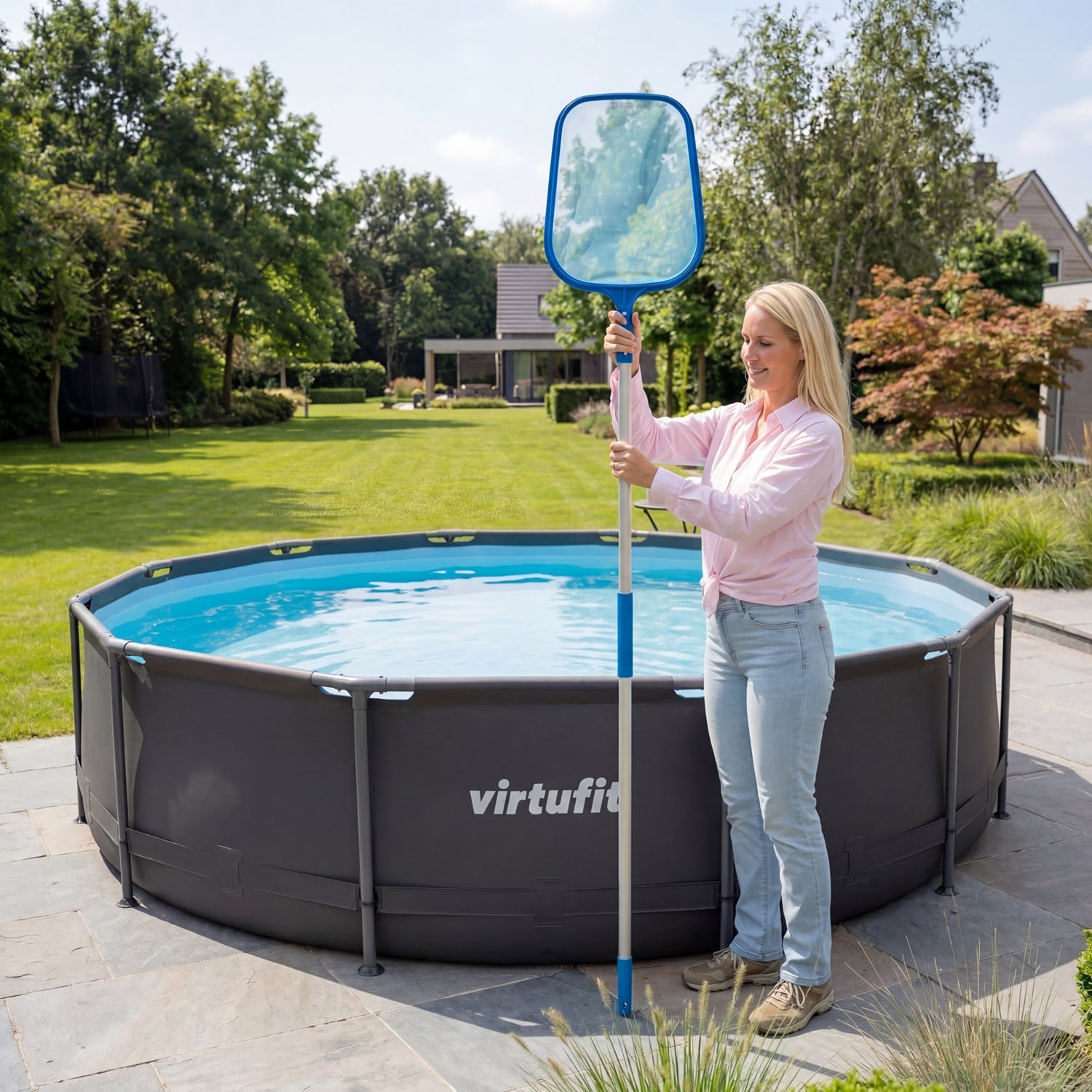 VirtuFit Pool Surface Skimmer Net