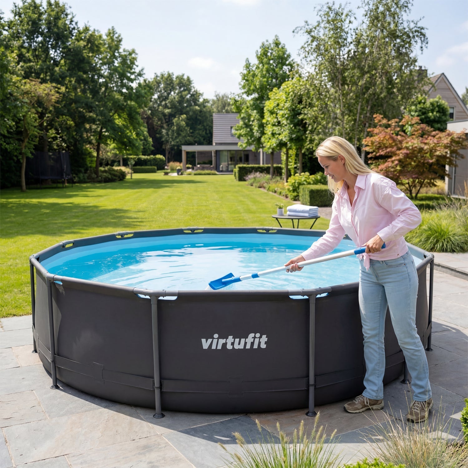 Virtufit Swimming Pool Wall Brush