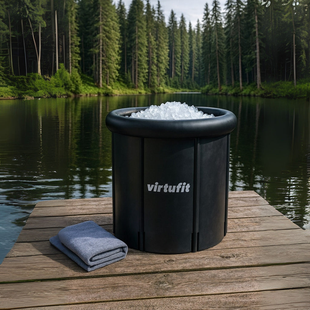 VirtuFit Ice Bath XXL - 375 Liter - Anthracite