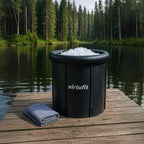 VirtuFit Ice Bath XXL - 375 Liter - Anthracite