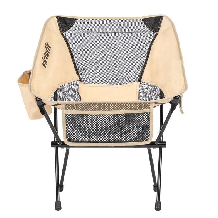 VirtuFit Camping Chair Compact - Beachchair - Beige