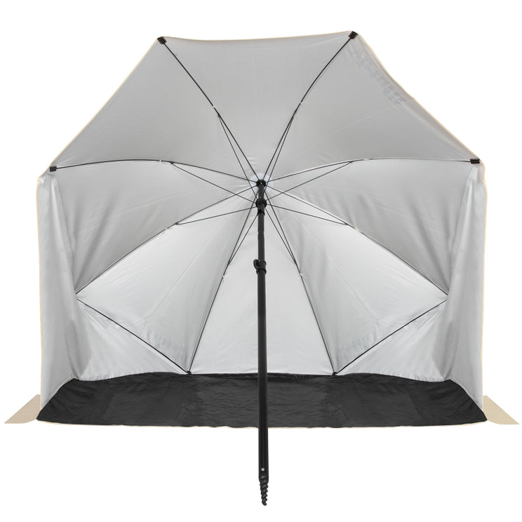 VirtuFit Beach Parasol With Windshield