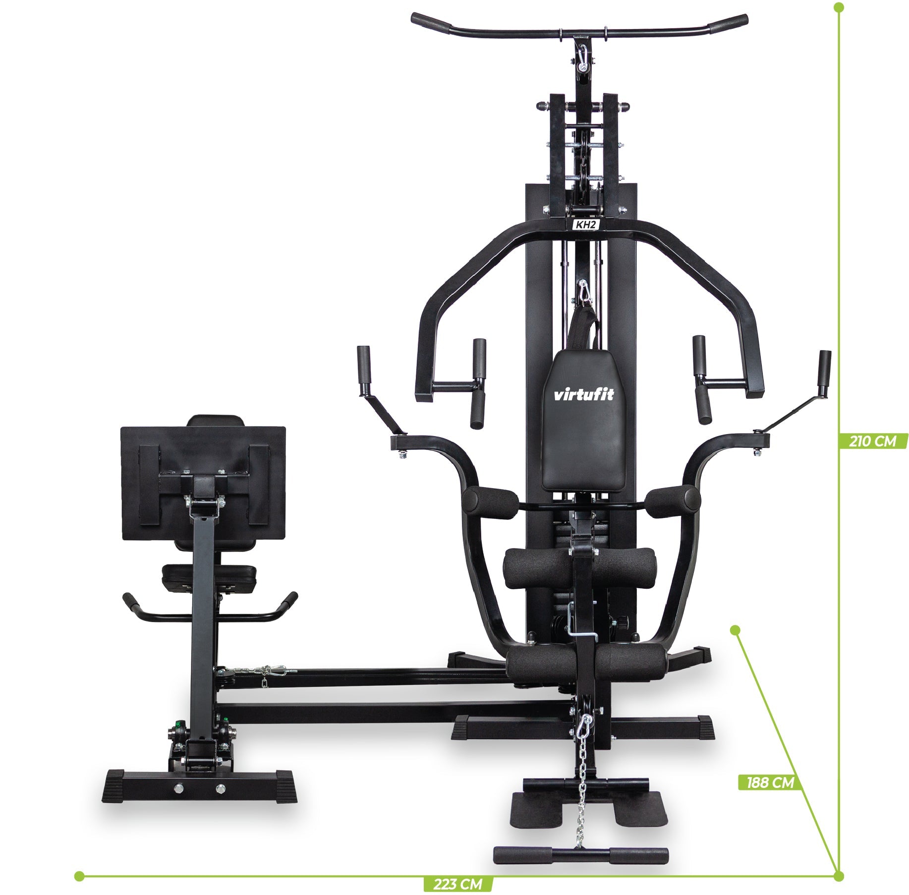 VirtuFit Strength Station Home Gym KH350 with Leg Press