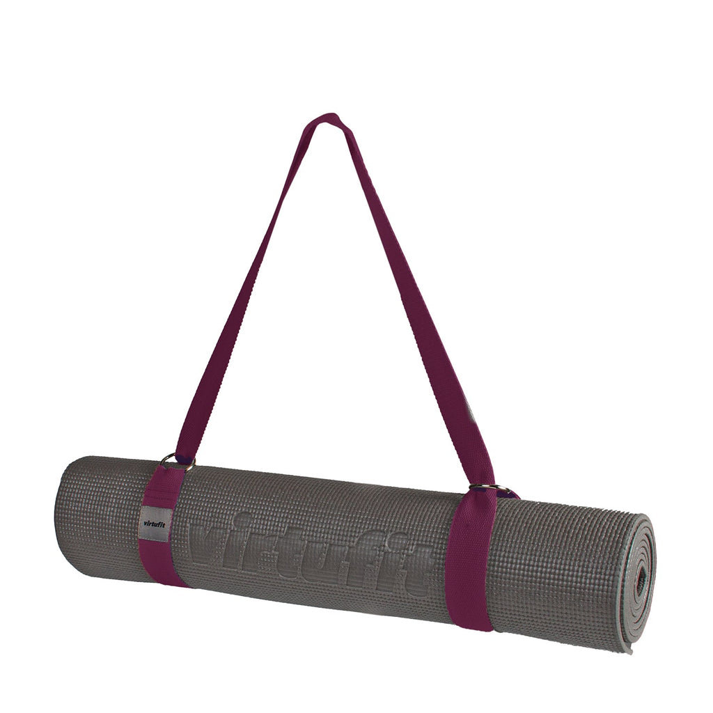 VirtuFit Premium Yoga Mat Carrying Strap - Mulberry