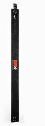 Gorilla Wear 4 Inch Leather Lever Belt - Black