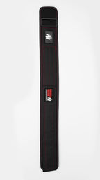Gorilla Wear 4 Inch Nylon Lifting Belt - Black/Red Stitched