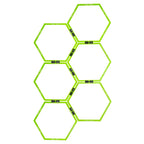 VirtuFit Hexagon Agility Grid - 6 Pieces