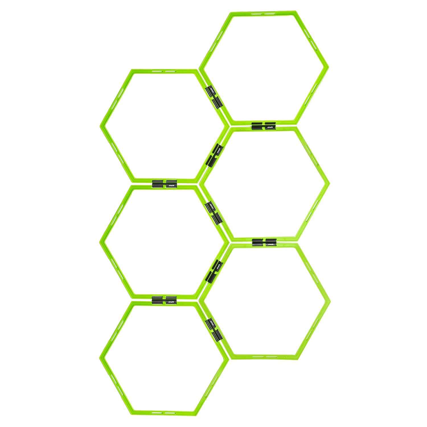VirtuFit Hexagon Agility Grid - 6 Pieces