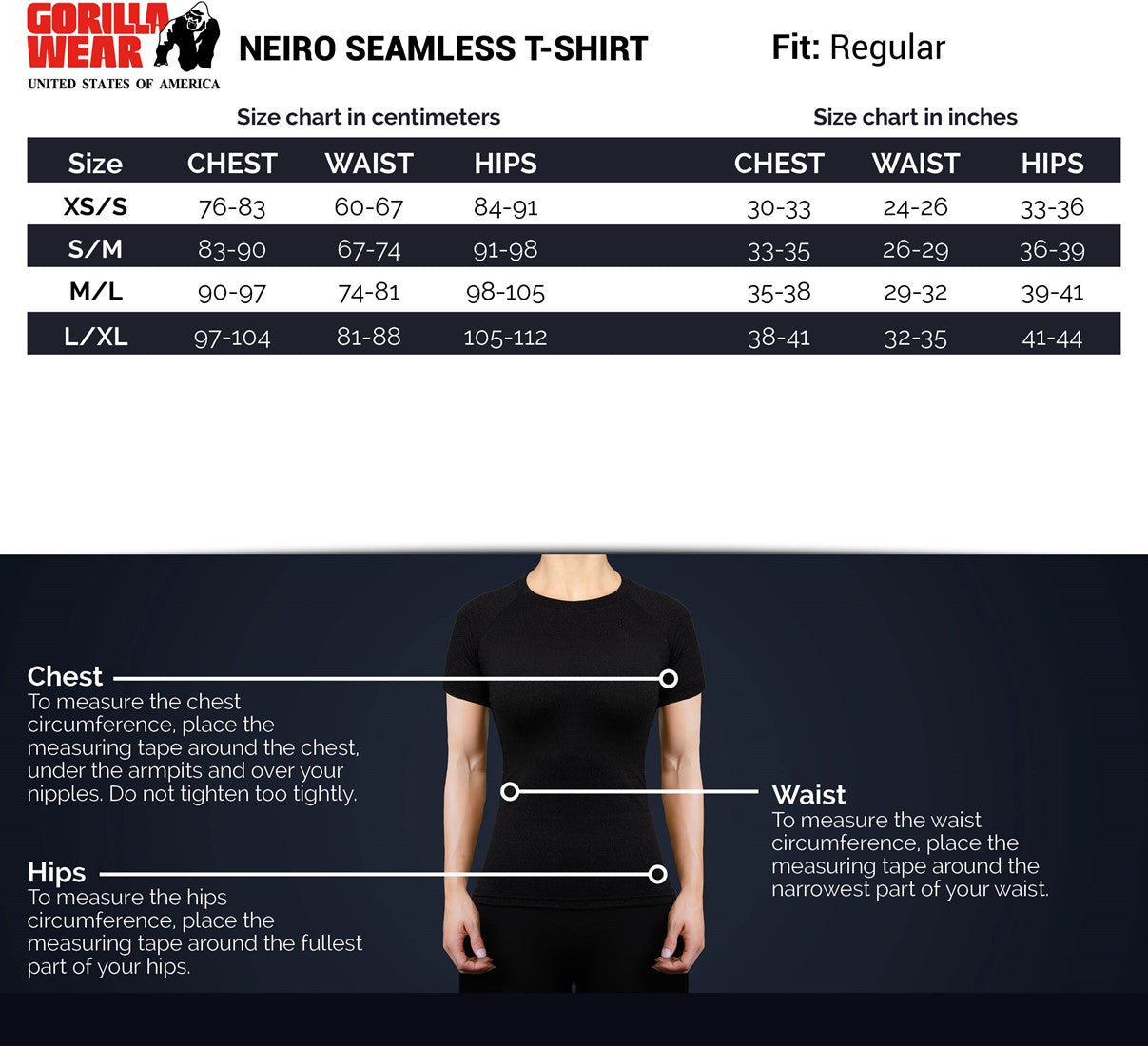 Neiro Seamless T-Shirt - Black
