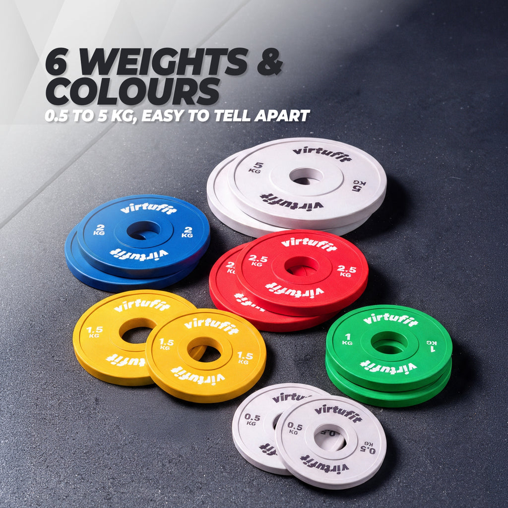 VirtuFit Olympische Fractional Plate - Halterschijf - Bumper Plate -  2 kg