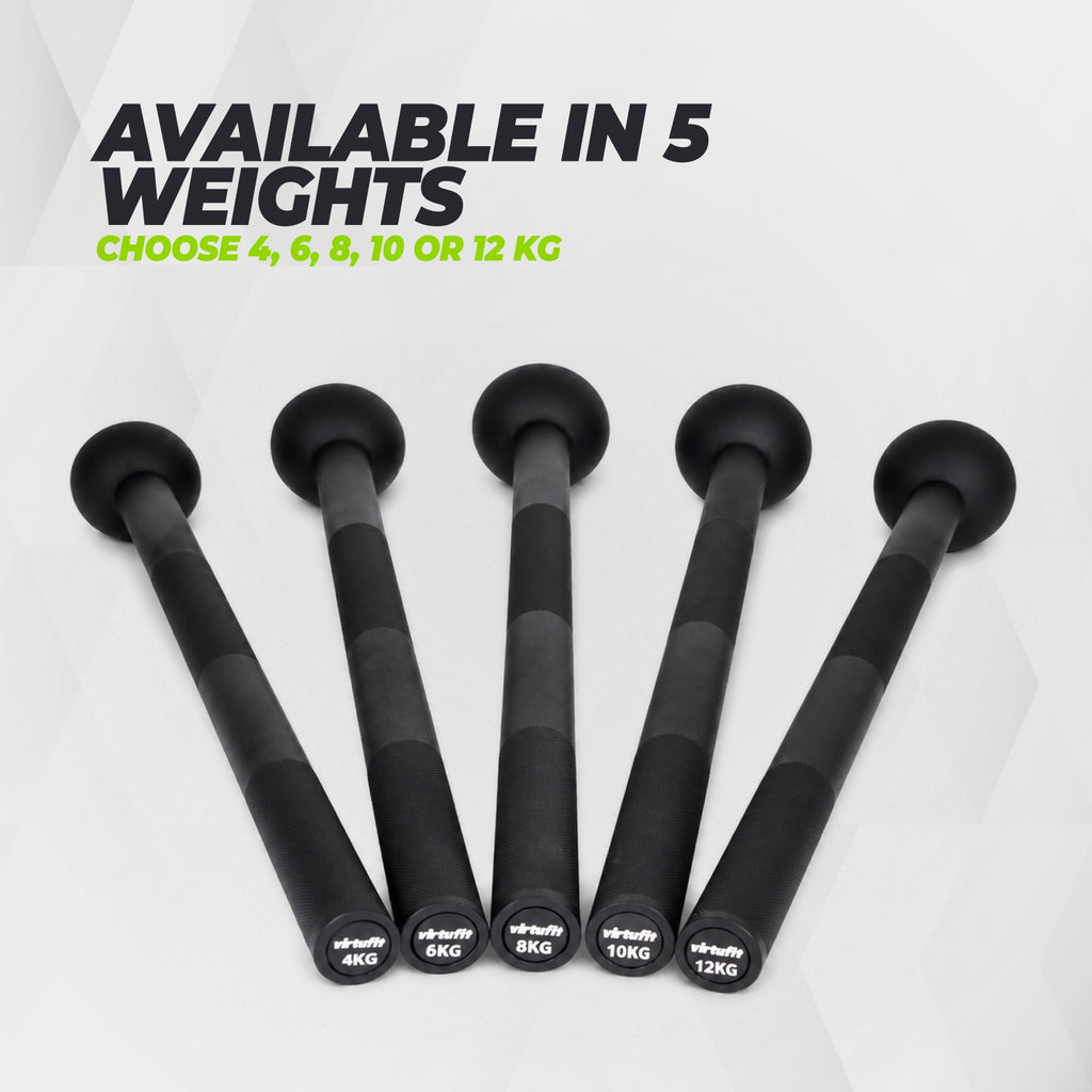 VirtuFit Macebell - Zwart - 6 kg - Tweedekans
