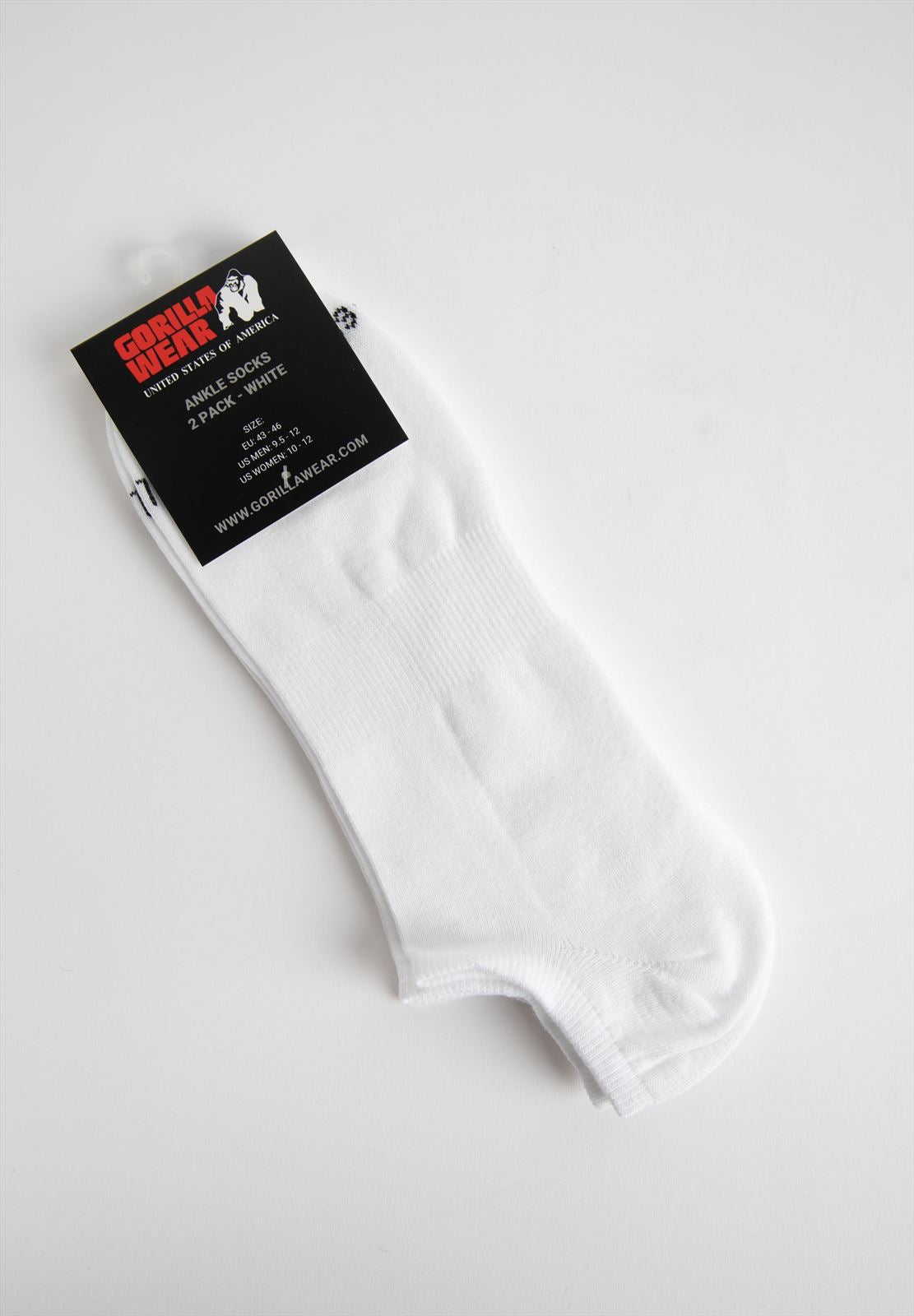 Ankle Socks 2-Pack - White