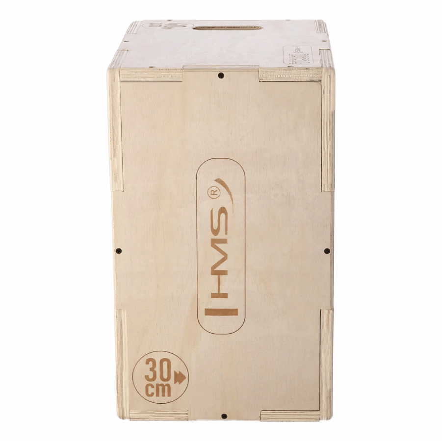 HMS Fitness Plyobox Wood - 50 x 40 x 30 cm