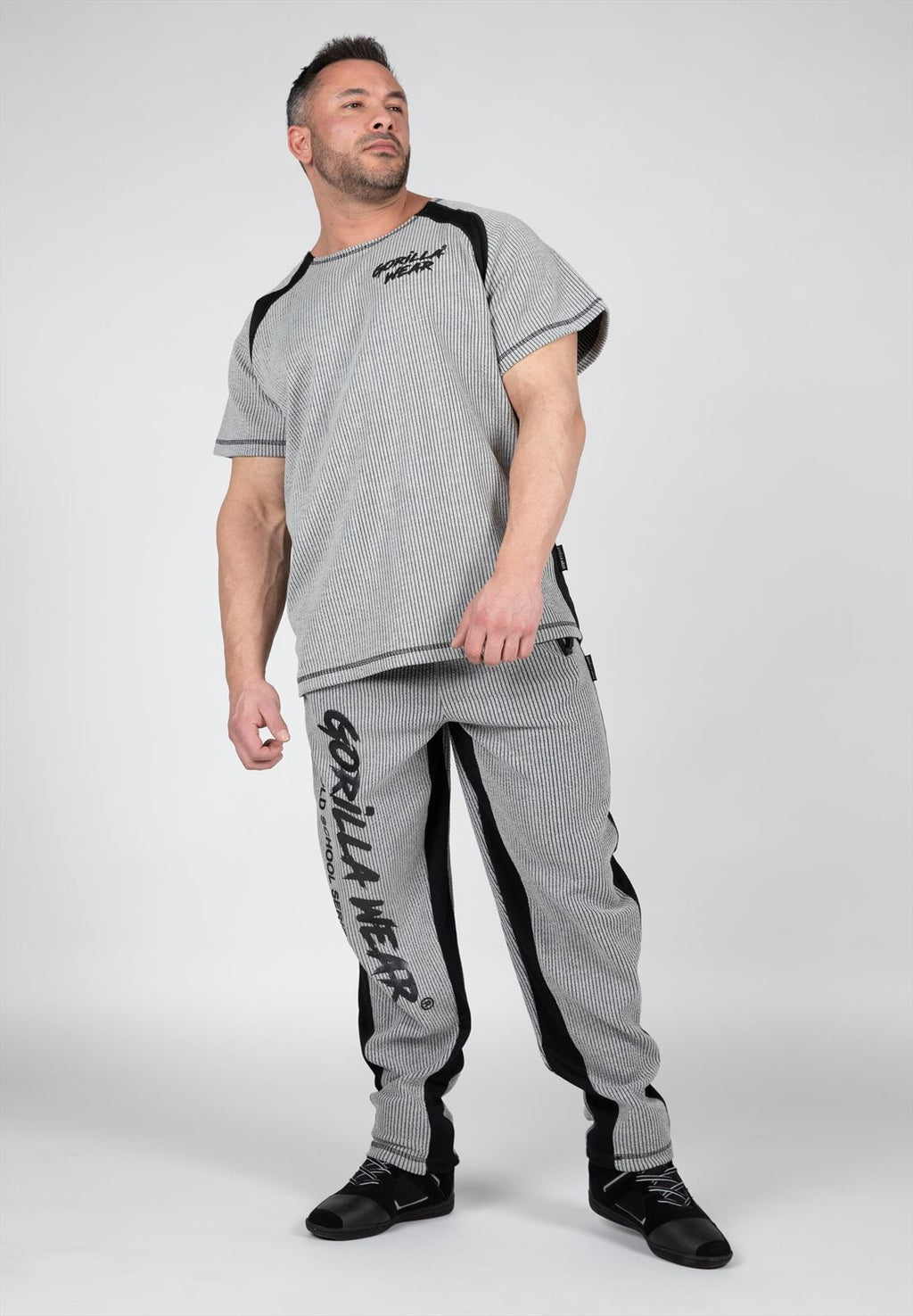 Augustine Old School Workout Top - Gray