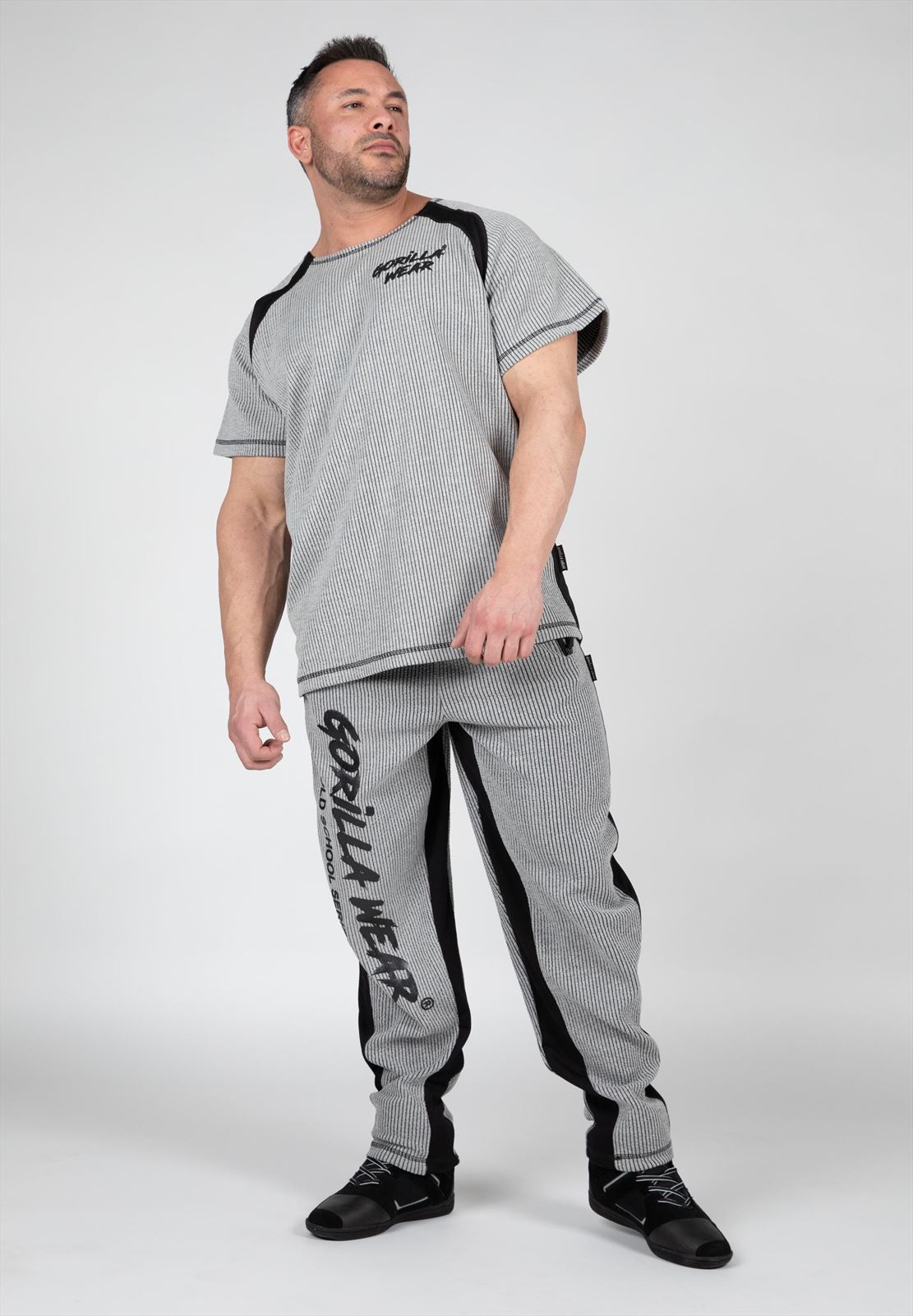 Augustine Old School Workout Top - Gray