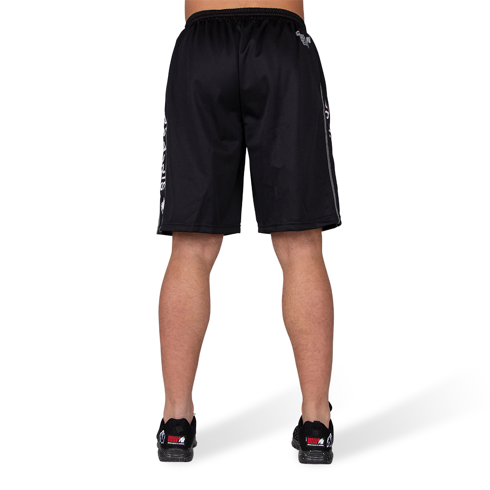 Functional Mesh Shorts - Black/White