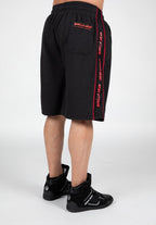 Buffalo Old School Workout Shorts - Black/Red