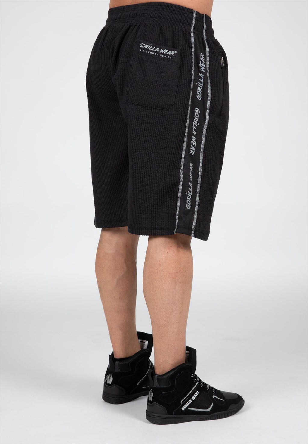 Buffalo Old School Workout Shorts - Black/Gray