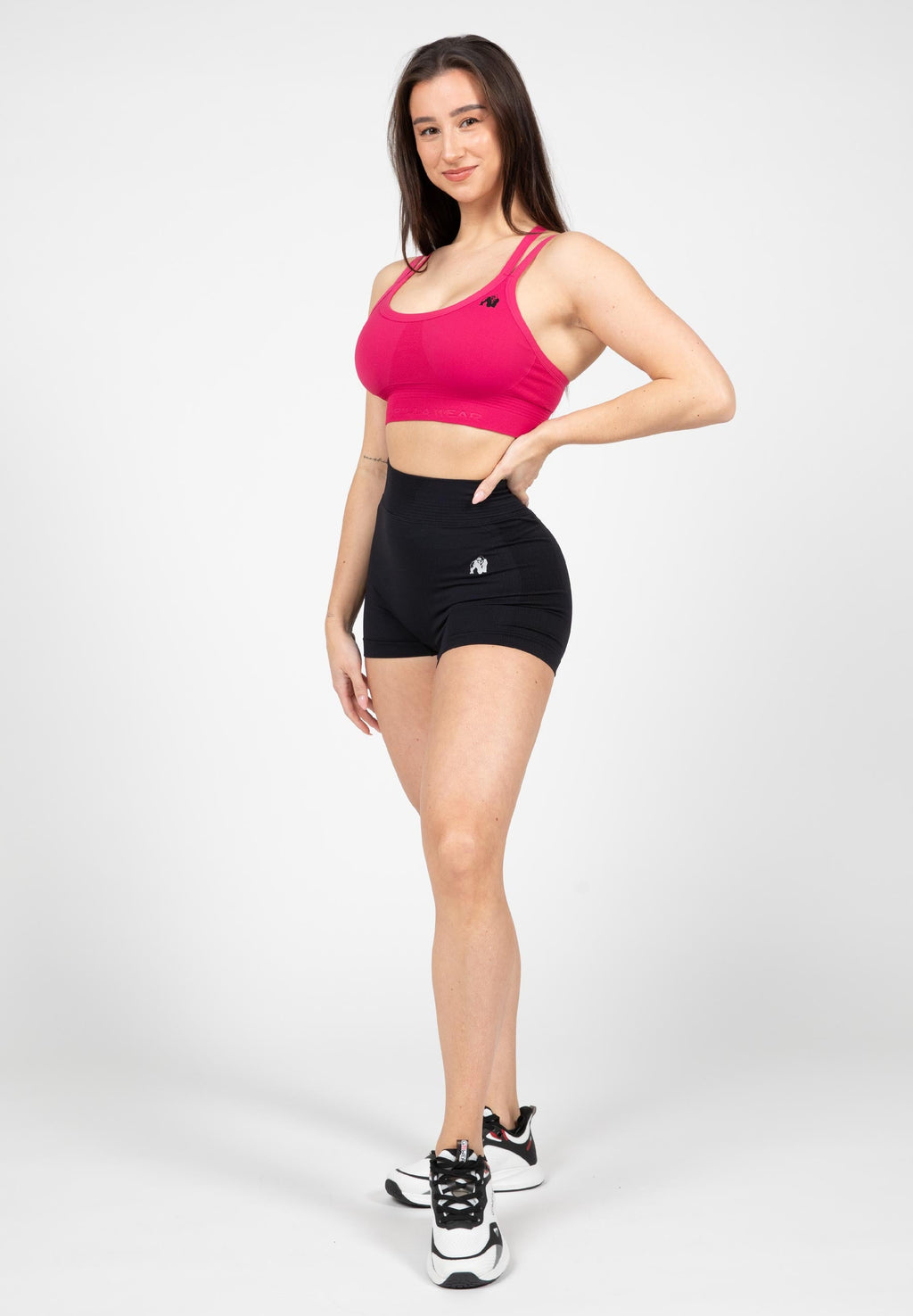 Gorilla Wear Whitney Seamless Shorts - Black