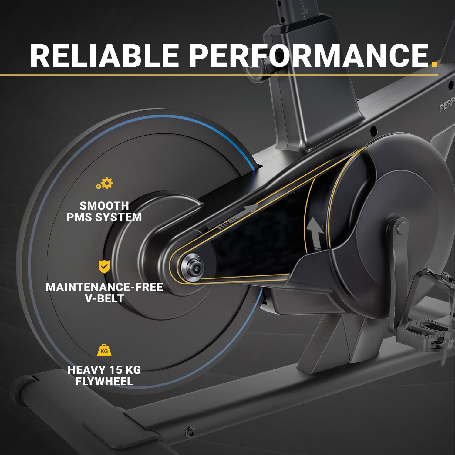 Flow Fitness Perform S2i Indoor Cycle