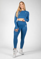 Gorilla Wear Hilton Seamless Legging - Blauw