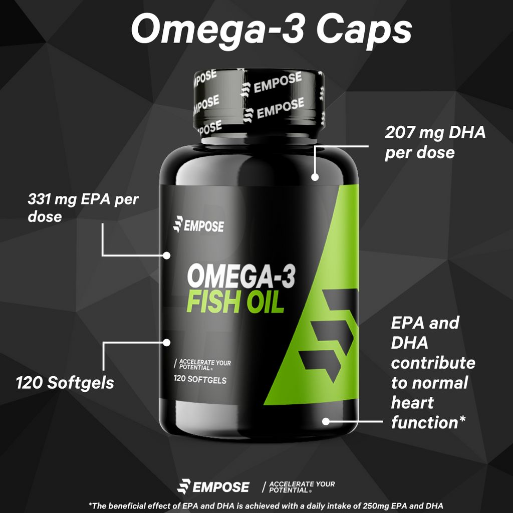 Empose Nutrition Omega-3 / Fish oil Caps - 120 Caps