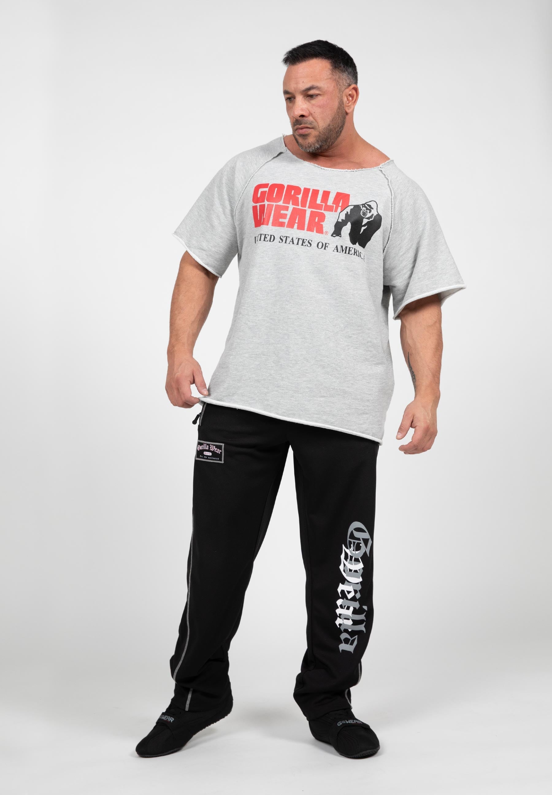 Gorilla Wear Marlow Mesh Pants - Black/Grey
