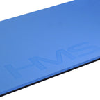 HMS Fitness Mat - Blue/Black - 15 mm