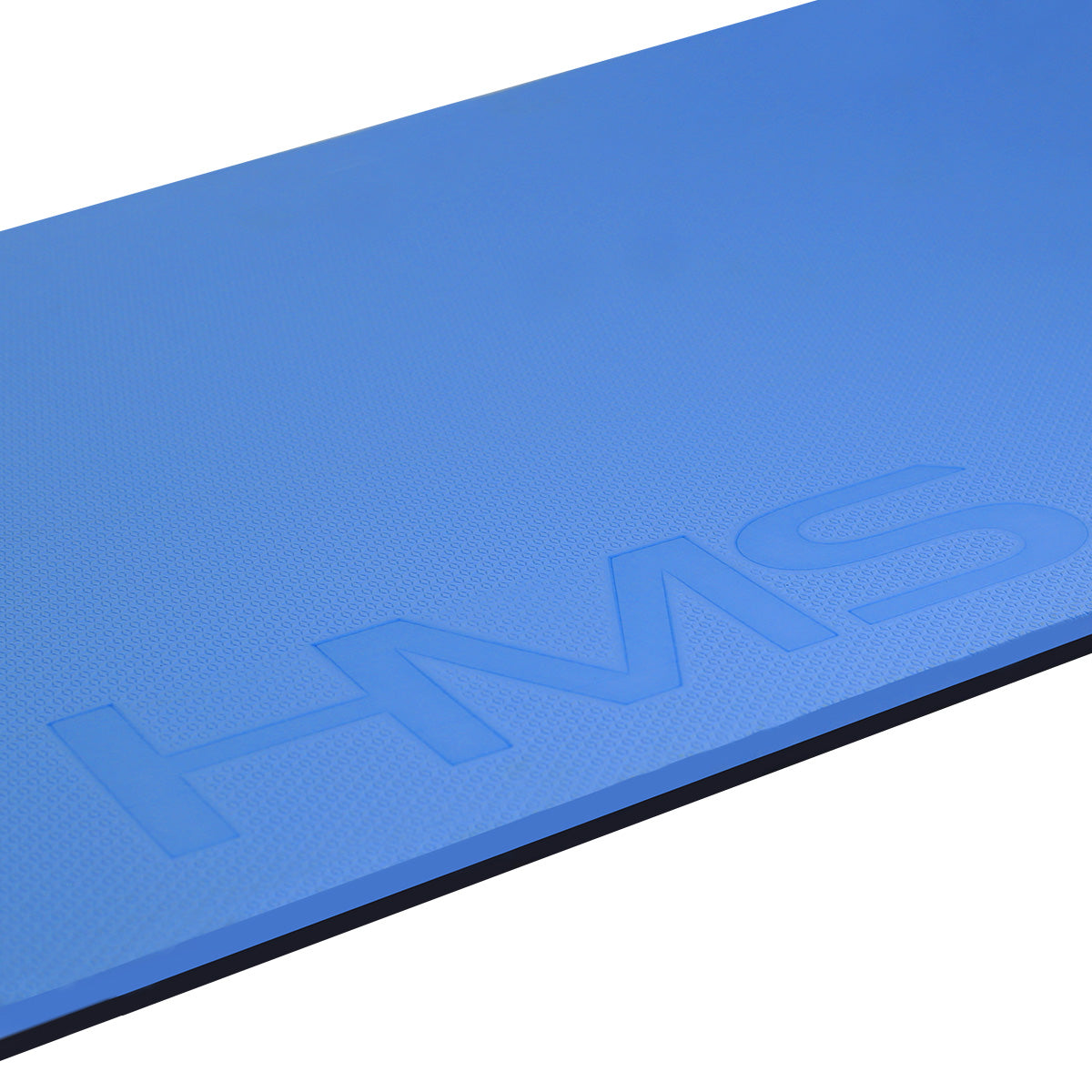 HMS Fitness Mat - Blue/Black - 15 mm