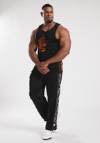 Gorilla Wear Monterey Tank Top - Black/Orange