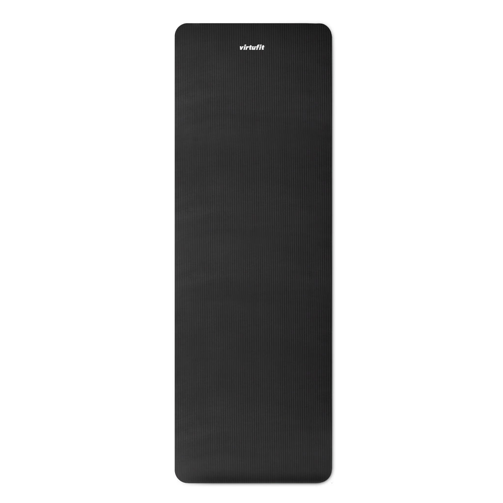 VirtuFit NBR Fitnessmat - 180 x 60 x 1,5 cm - Black