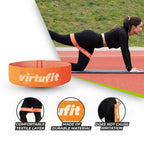 VirtuFit Mini Resistance Band - Cotton - Orange - Light