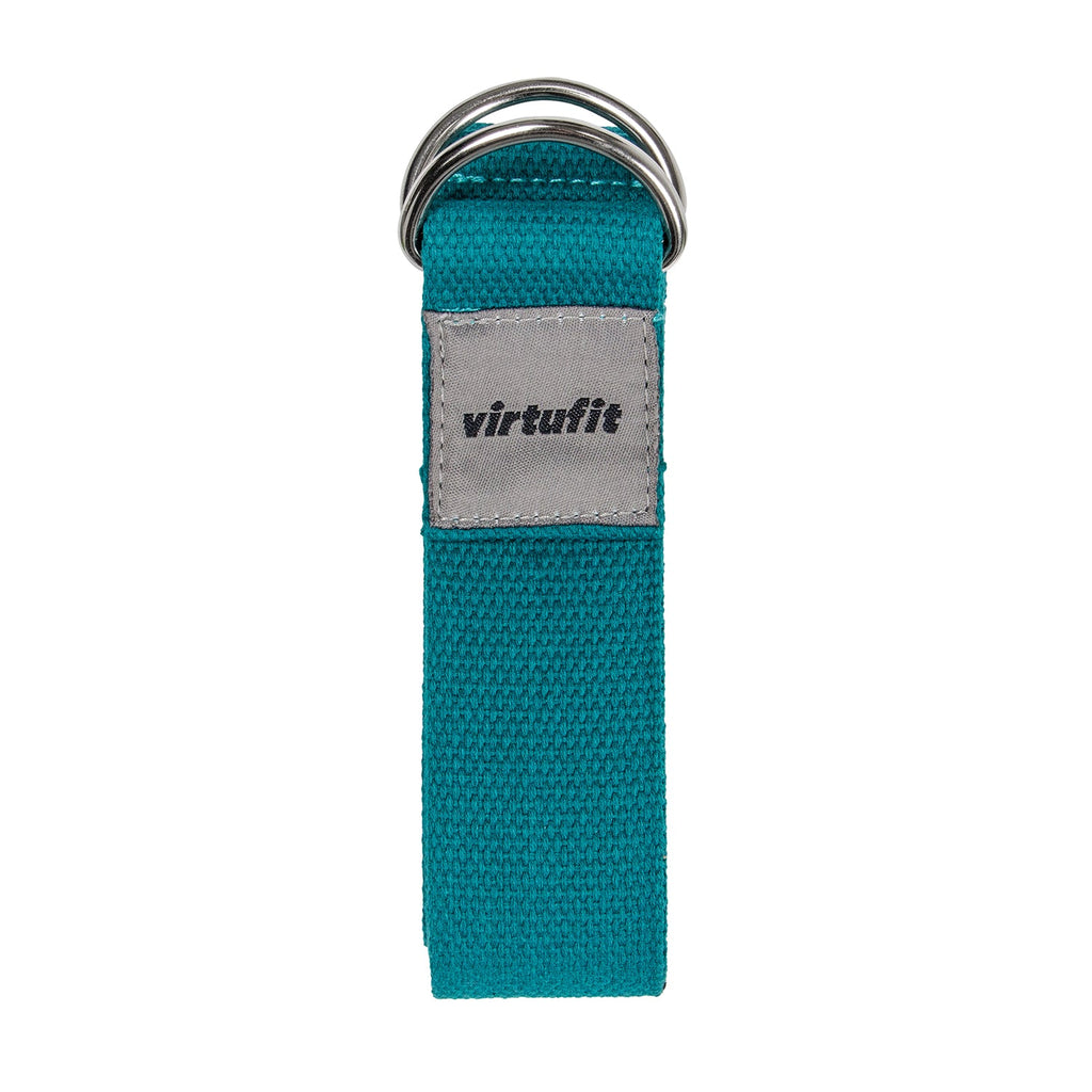 VirtuFit Premium Yoga Strap - 250 cm - Ocean Green