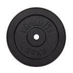 VirtuFit Cast Iron Weight Plate 30 mm - 20 kg - Black