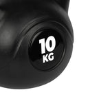VirtuFit PVC Kettlebell - 10 kg - Black