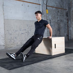 VirtuFit Houten Plyo Box 3-in-1 - Groot - 50 x 60 x 75 cm