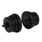 VirtuFit Verstelbare Dumbbellset - 2 in 1 Set - 30 kg - Vinyl - Tweedekans