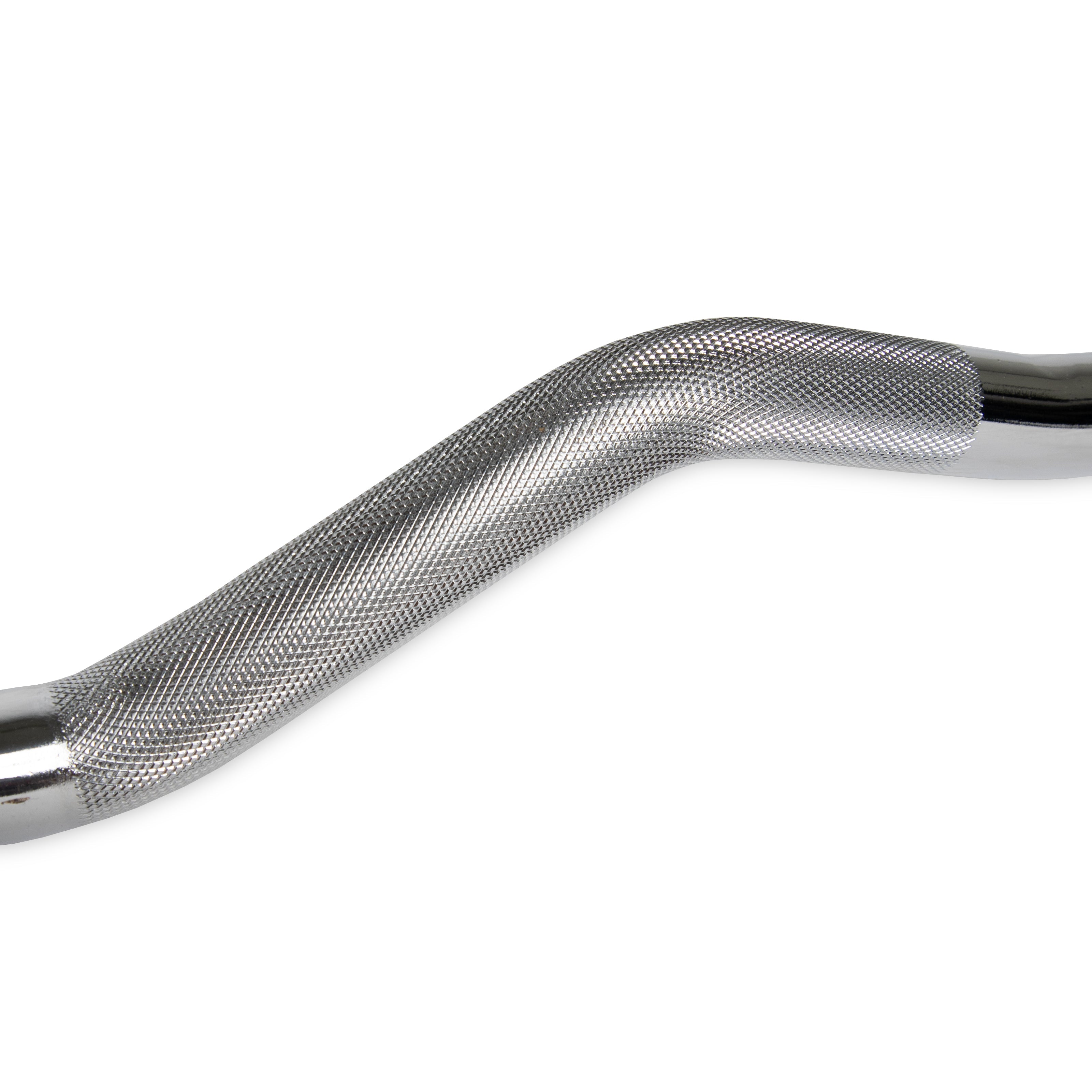 VirtuFit Olympic EZ Curl Bar - Barbell - 120 cm