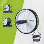 VirtuFit Double Abdominal Wheel - Ab Wheel