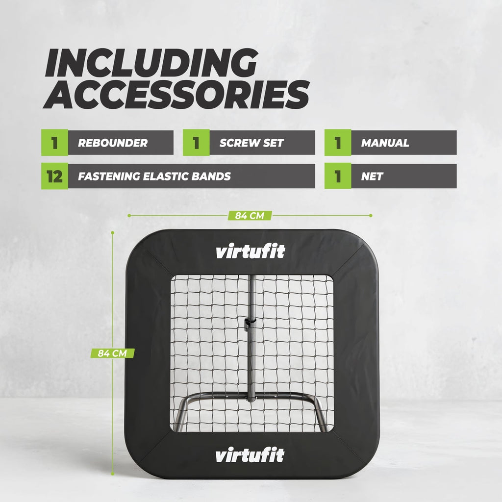 VirtuFit Adjustable Rebounder Pro - 84 x 84 cm