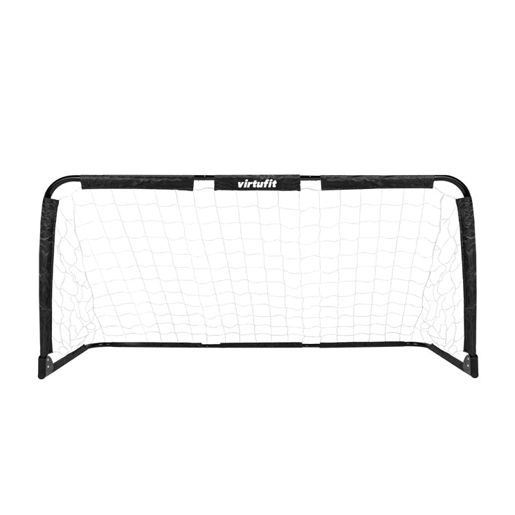 VirtuFit Inklapbaar Voetbaldoel - Panna goal - 150 x 60 cm (set van 2) - zwart