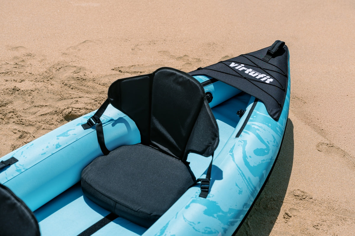 VirtuFit Kayak 335 - Turquoise - With Kayak seats and carrying bag