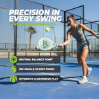 VirtuFit Hybrid Padel Racket - Mint Green