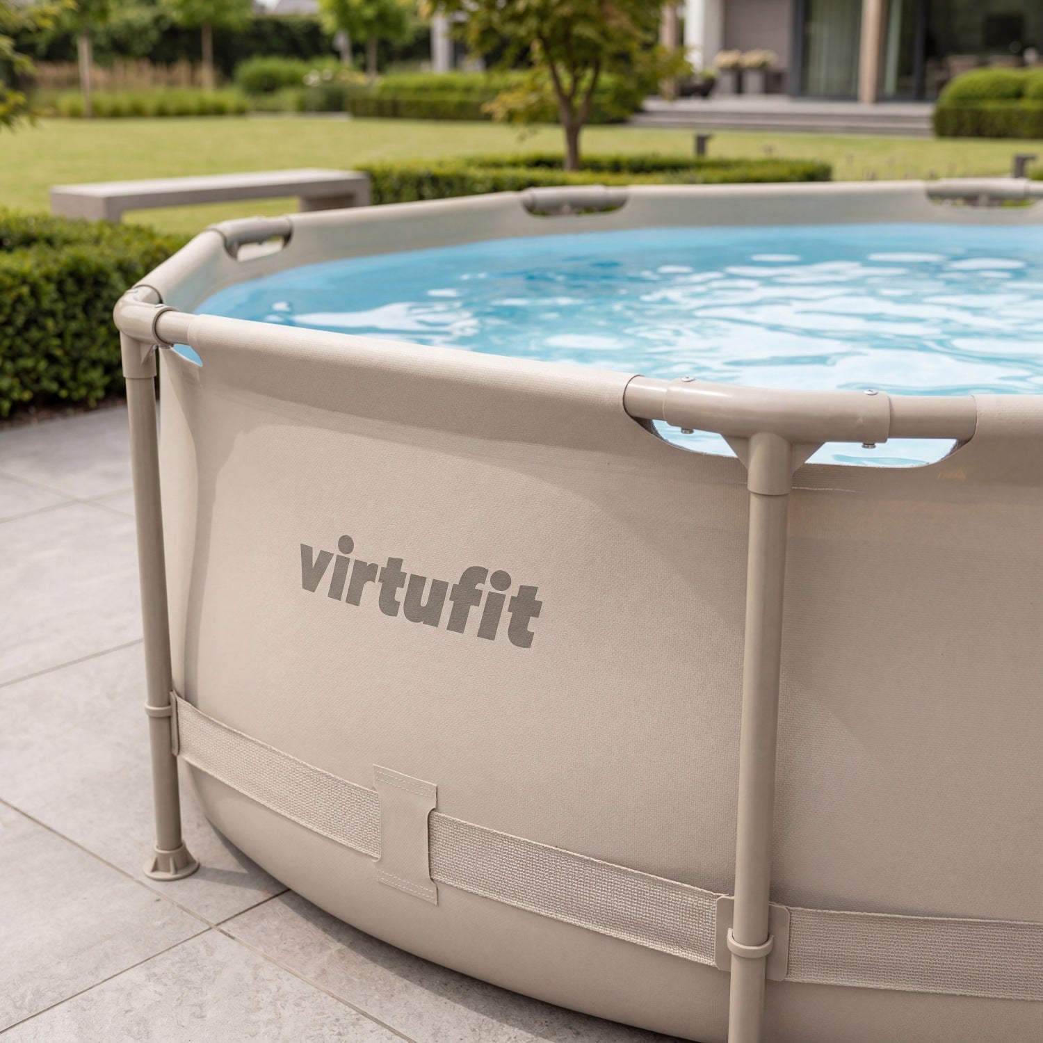 VirtuFit Round Pool - Ø305 x 76 cm - Beige