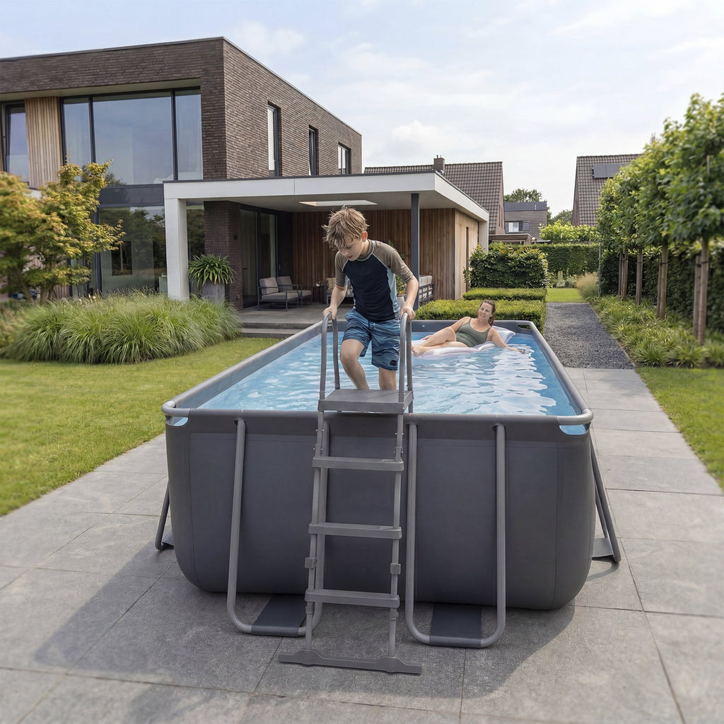 VirtuFit Zwembadtrap 122 cm - Universeel