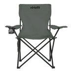 VirtuFit Foldable Camping Chair - Grey