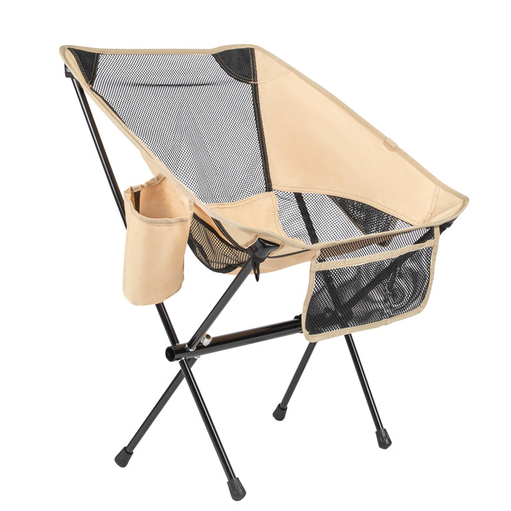VirtuFit Camping Chair Compact - Beachchair - Beige