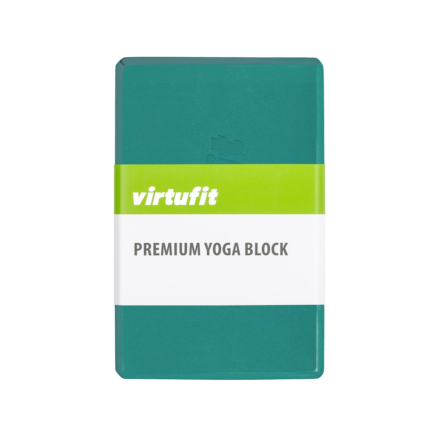 VirtuFit Premium Yoga Block - Ocean Green